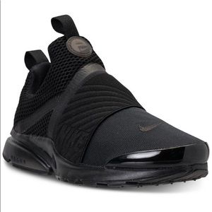All Black Nike Presto Extreme Big Kids Shoe
